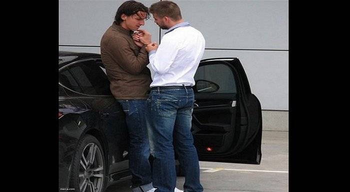 Meses después de esta imagen Piqué salió de romance con Shakira.