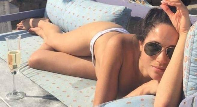 Meghan Markle topless