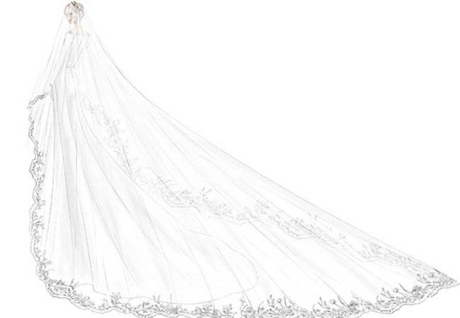 boceto vestido