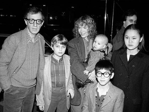 Woody Allen Mía Farrow Moses Farrow