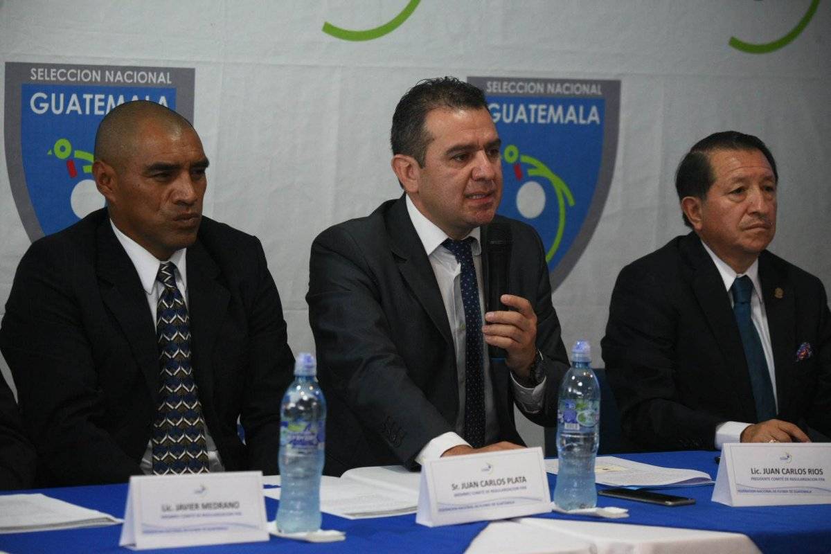 Juan Carlos Ríos, presidente del Comité de Regularización