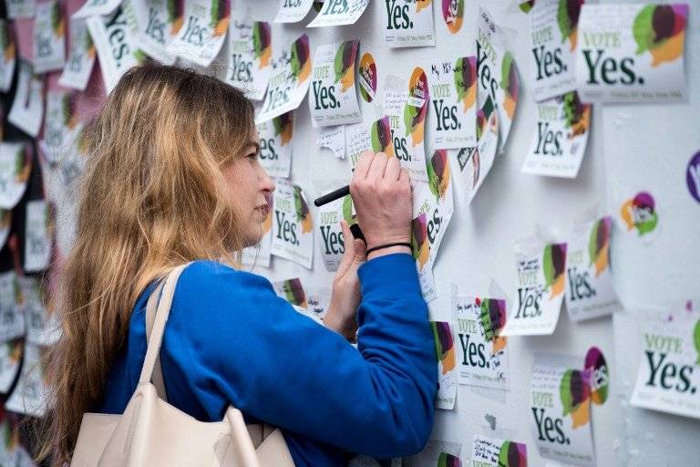 Referéndum sobre el aborto en Irlanda