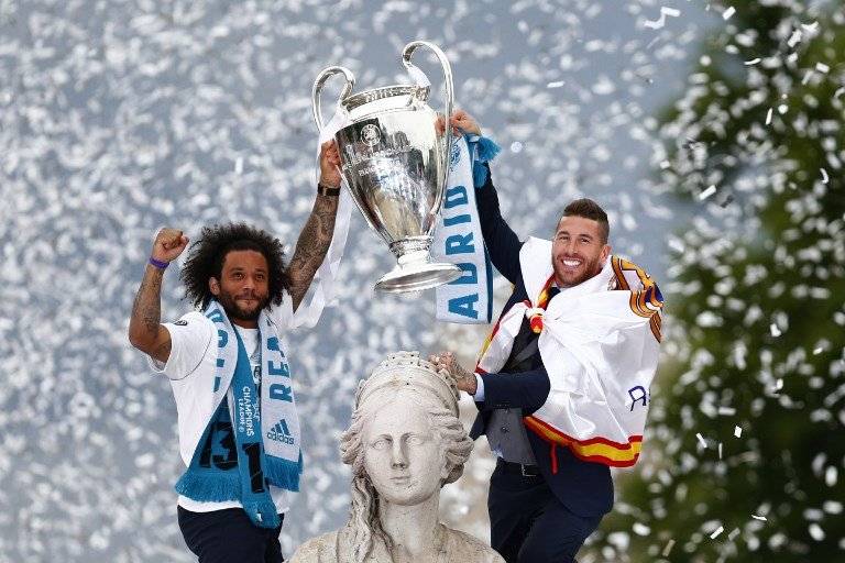Celebración del Real Madrid