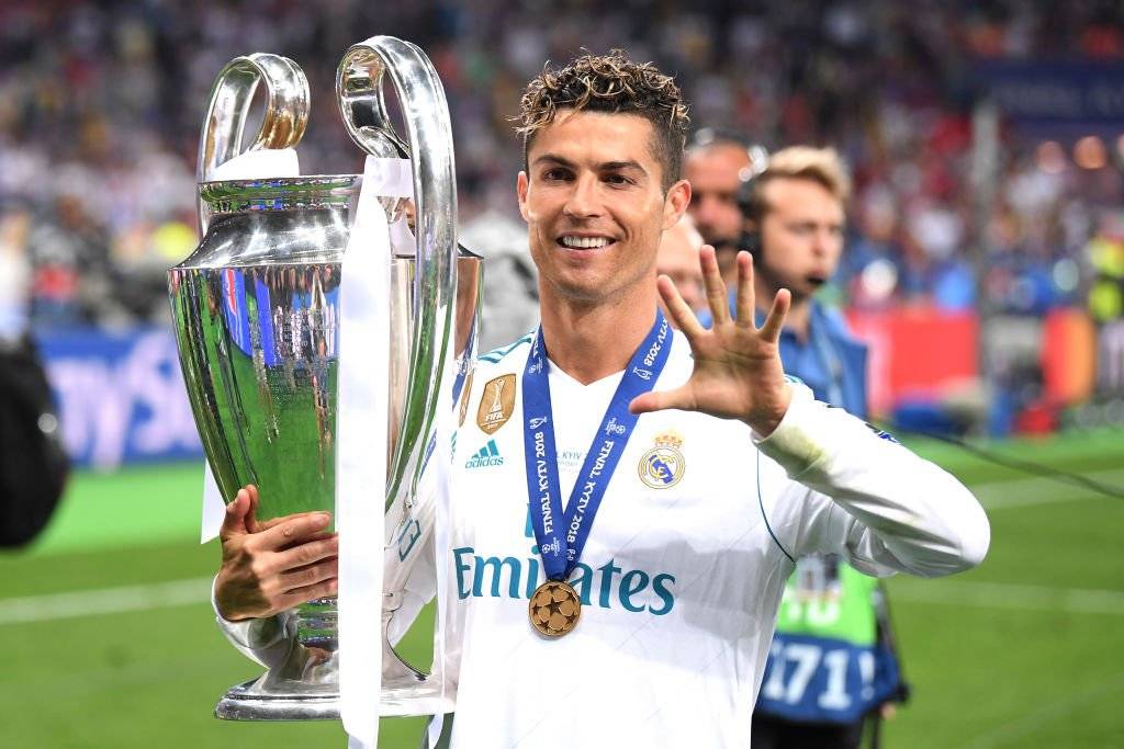 Cristiano celebró su quinta Champions League - Getty Images
