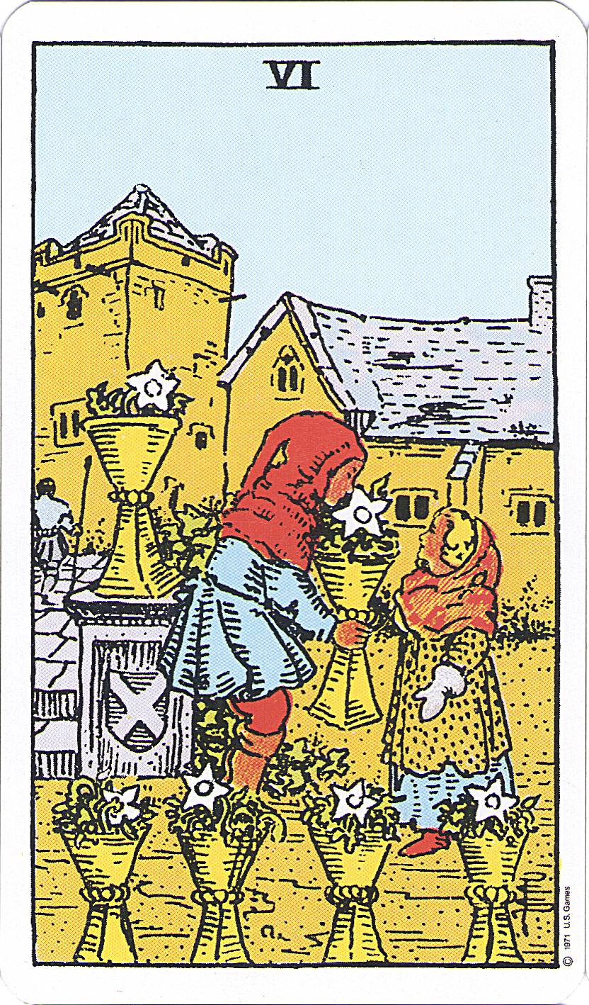 seis de copas seis de copas tarot