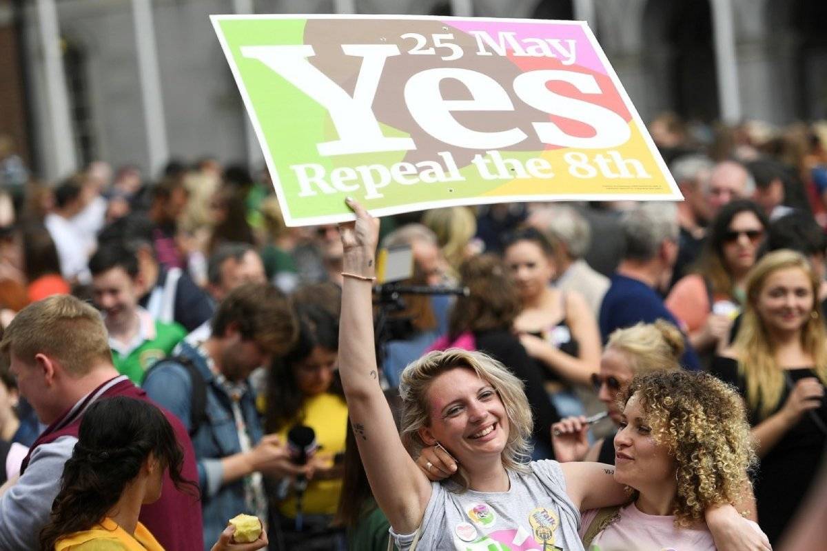 Irlanda celebracion aborto legal