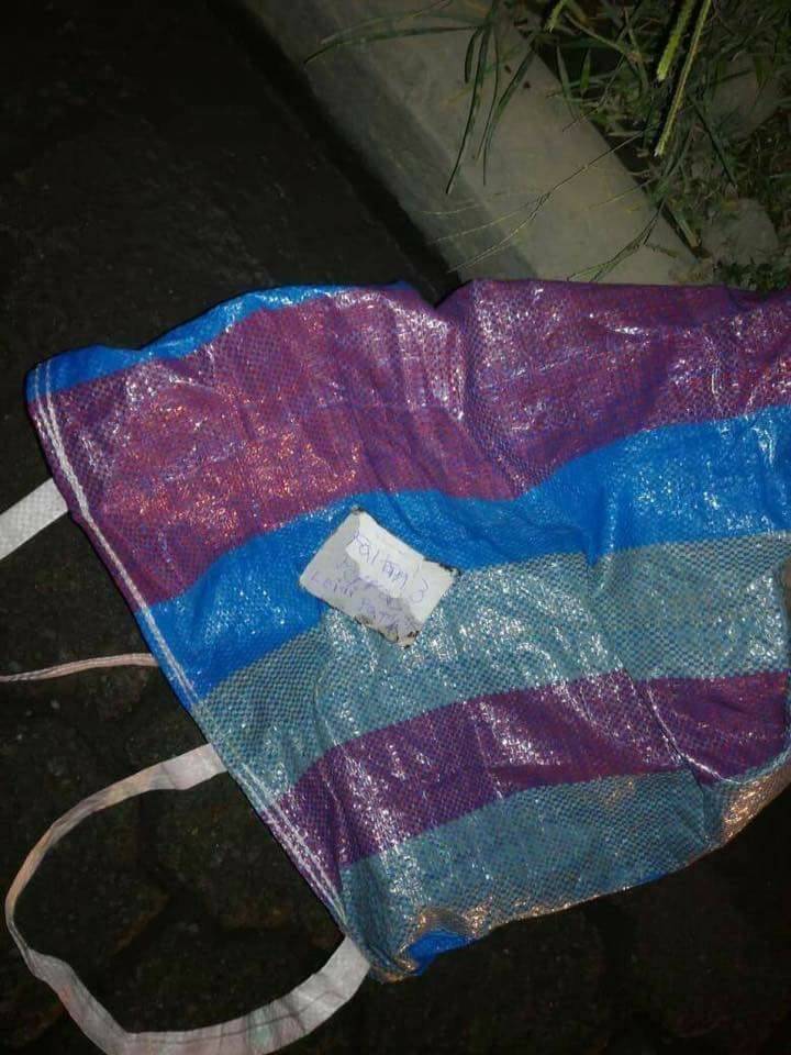 bebé rescatada en San Marcos