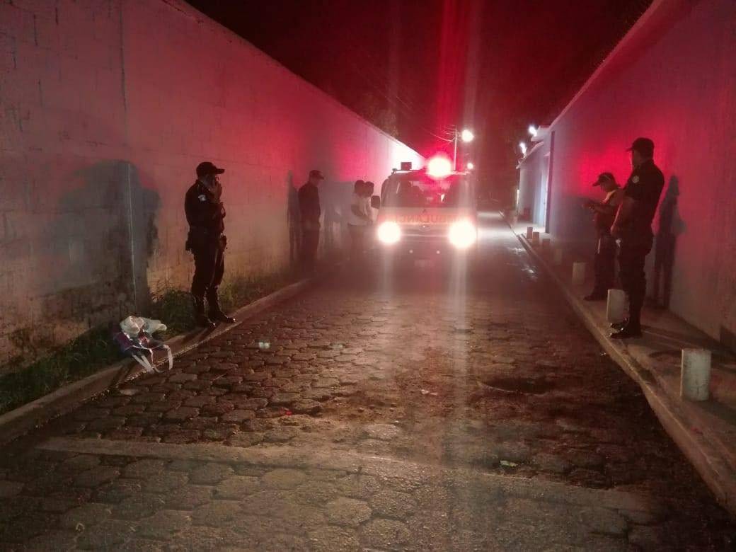 bebé rescatada en San Marcos