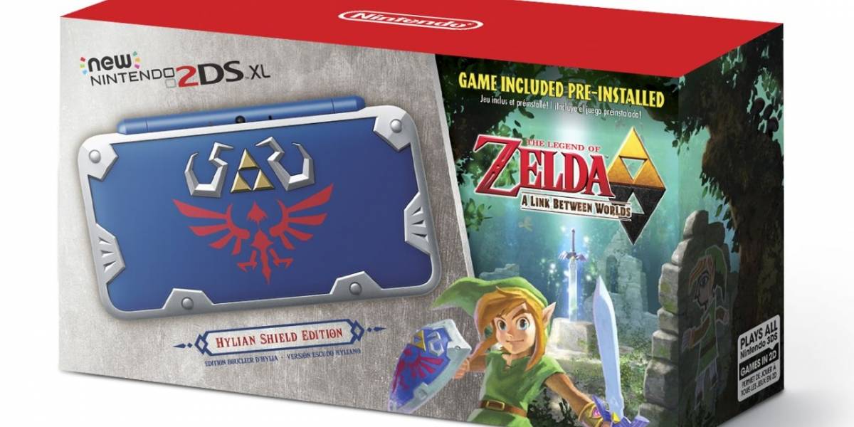 Nintendo presenta un espectacular New 2DS XL de The Legend of Zelda