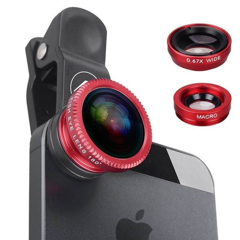 Kit de lentes para celular