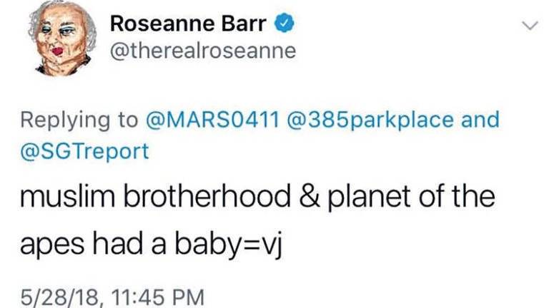 Roseanne Barr tuíte