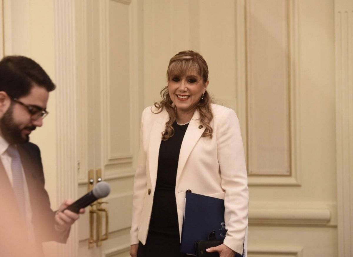Dina Ochoa, presidenta de la CC