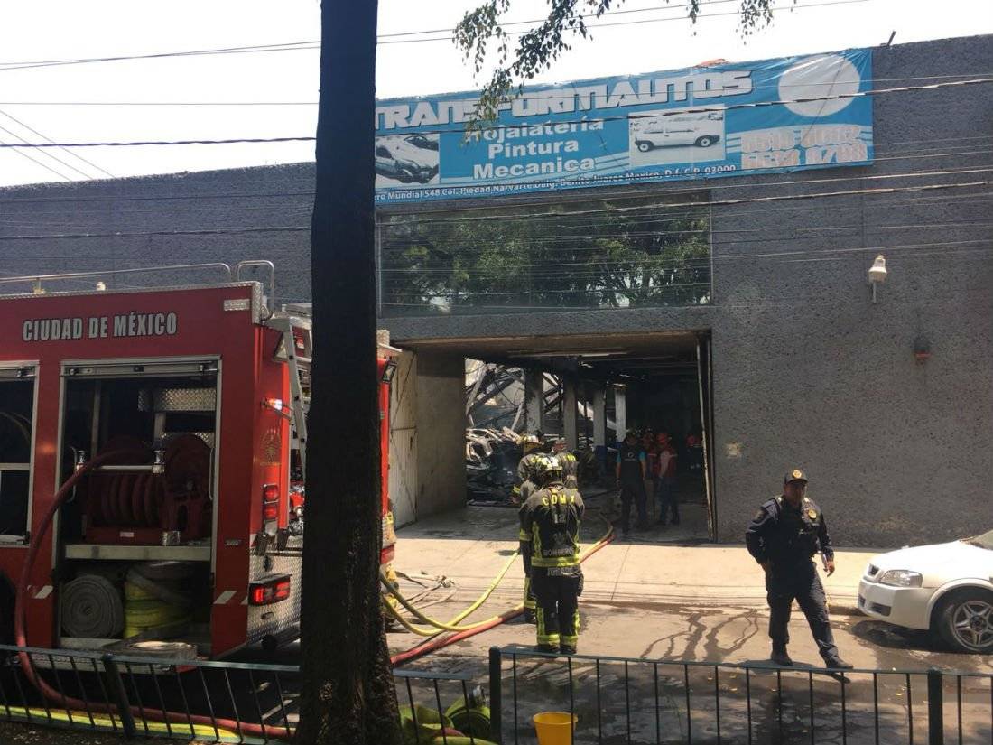 Incendio en la Narvarte