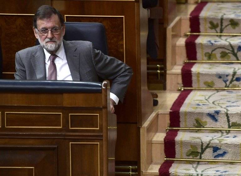 Mariano Rajoy en el Parlamento
