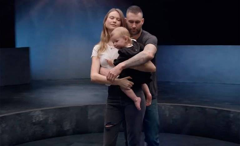 Adam Levine y su familia