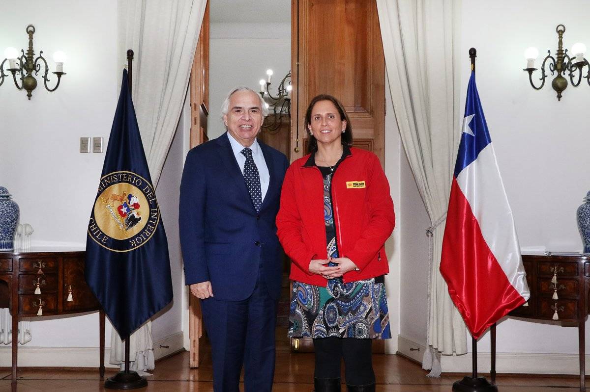 Alcaldesa Carolina Leitao se reunió con Andrés Chadwick
