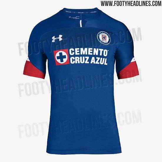 Uniforme Cruz Azul local