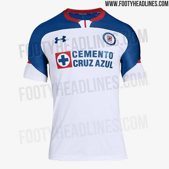 Uniforme Cruz Azul visitante