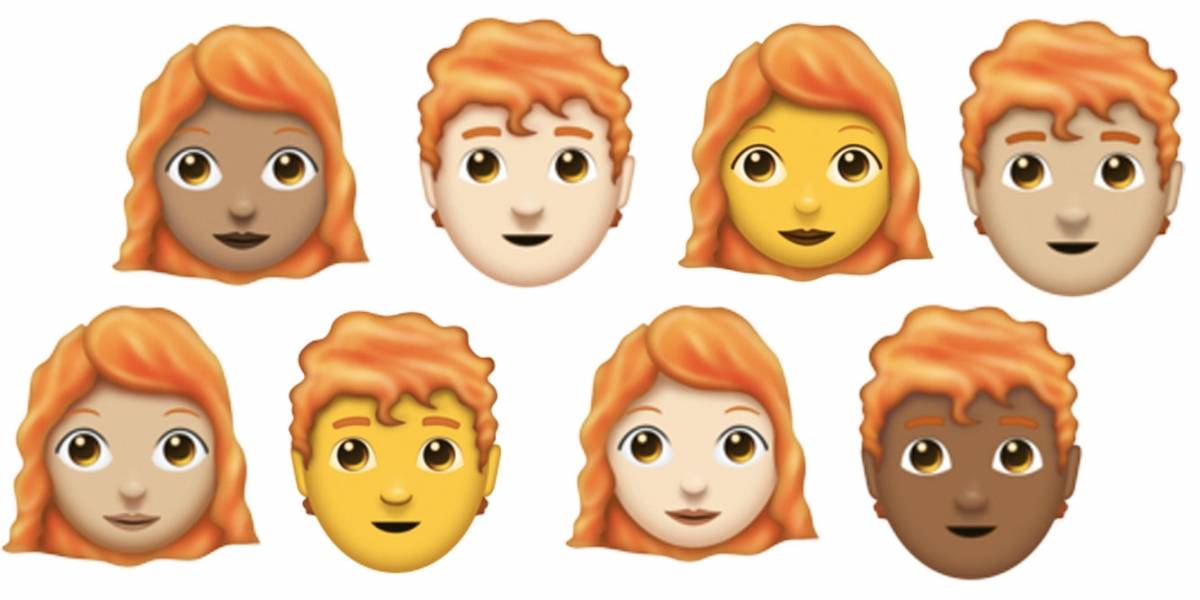 Se vienen los emojis pelirrojos y no hay nada que puedas hacer al respecto