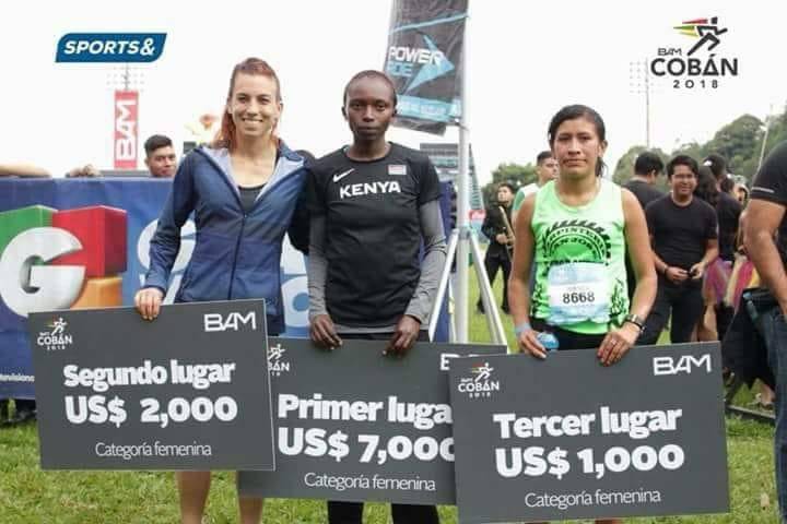 Premios entregados a la rama femenina