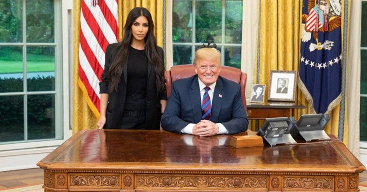 Kim Kardashian Donald Trump