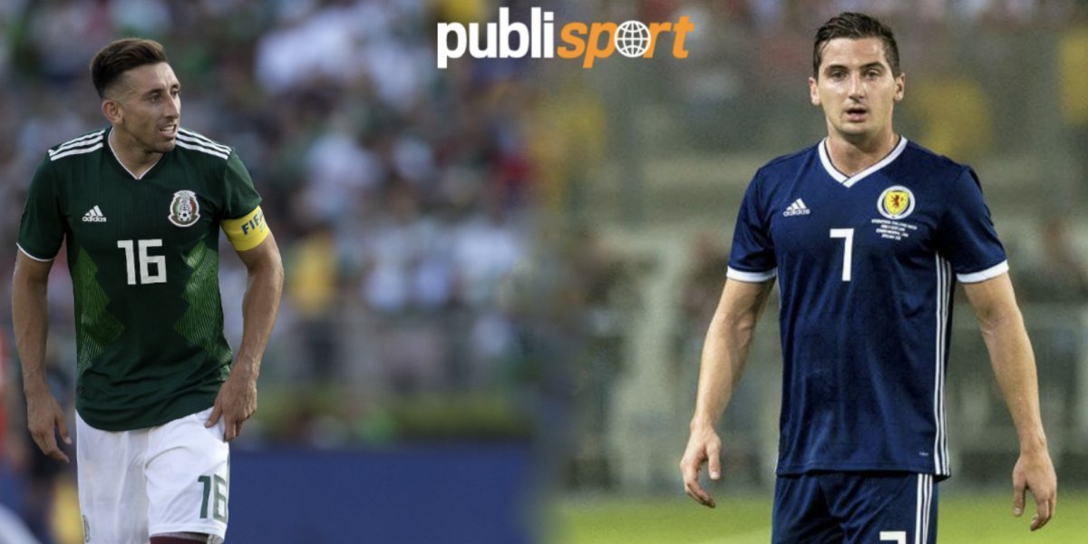 México venció 1-0 a Escocia