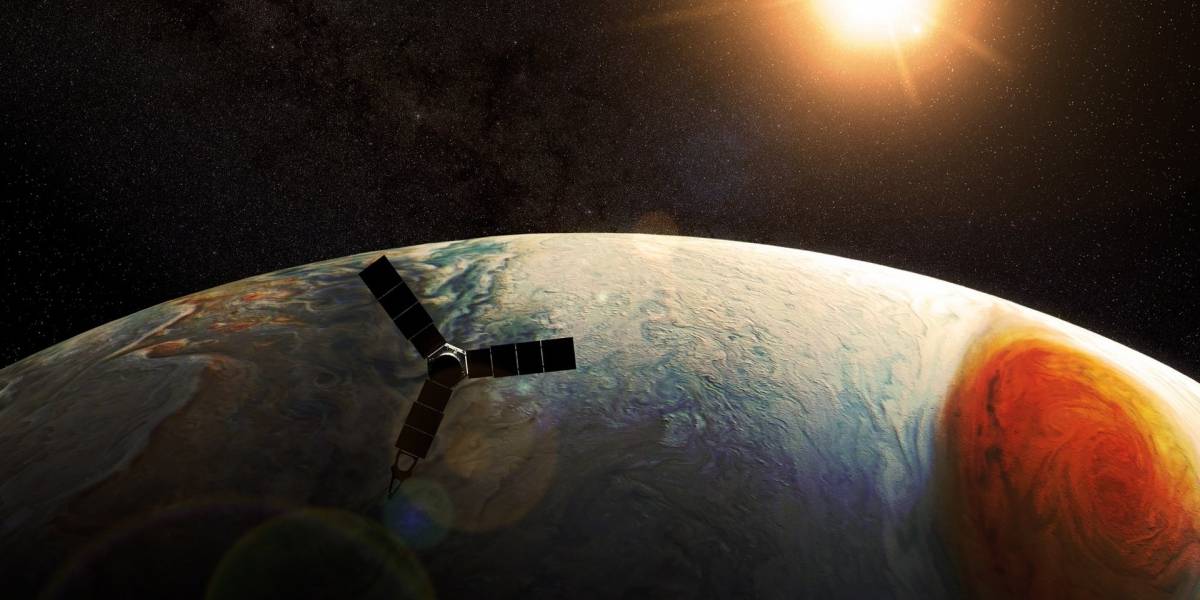 Juno ha enviado nuevas imágenes de Júpiter que muestran a detalle sus infinitas tormentas