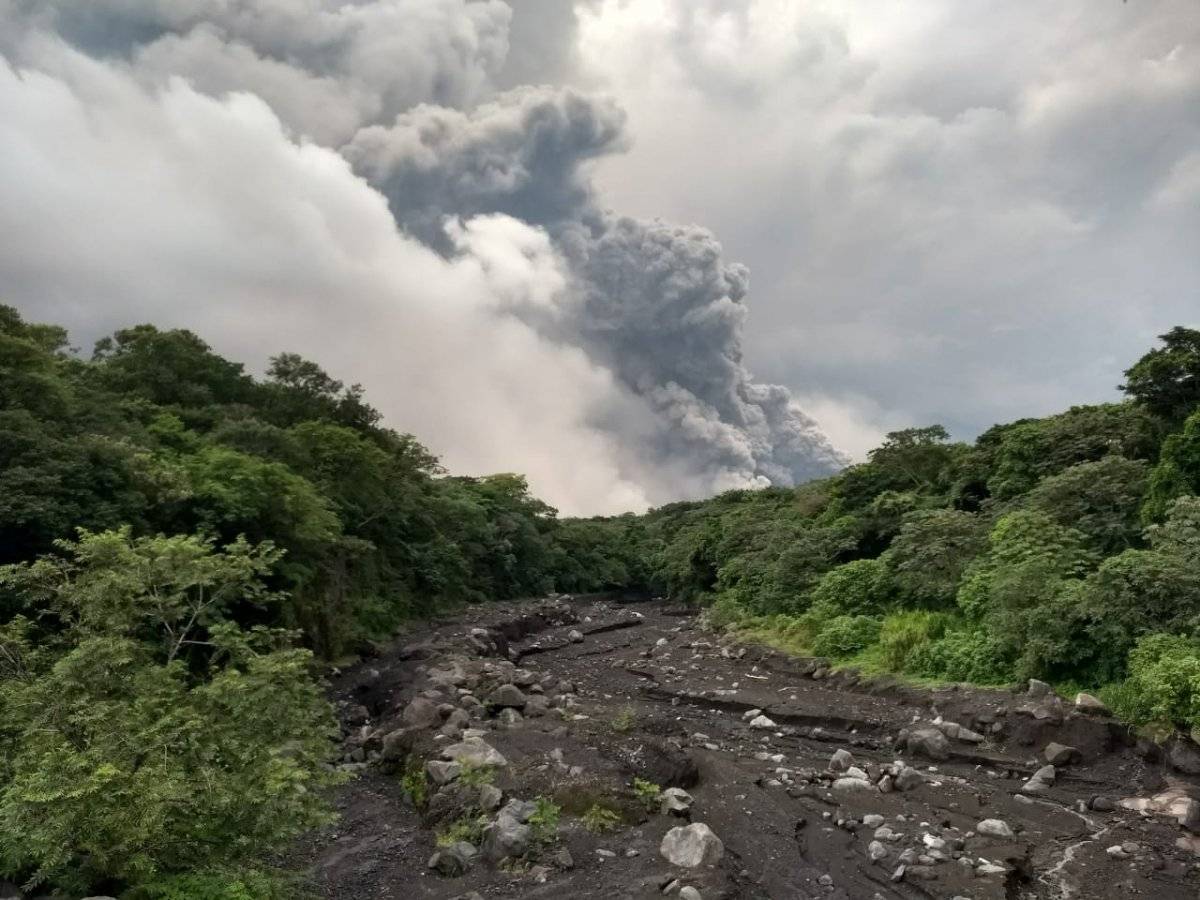 Erupción del volcán de Fuego