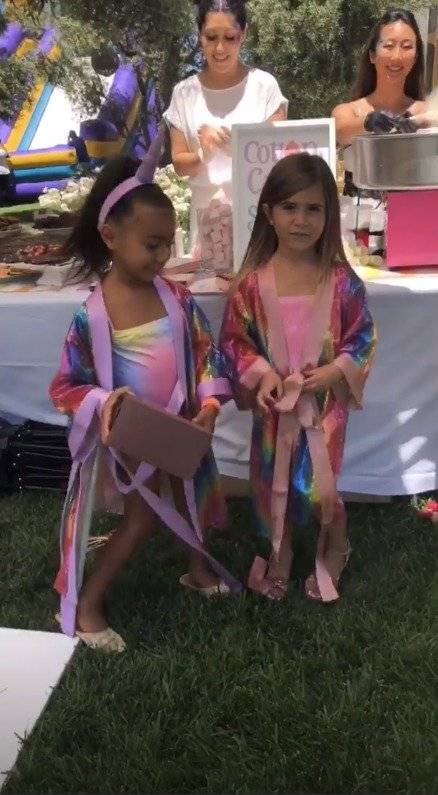 North West y Penelope Disick