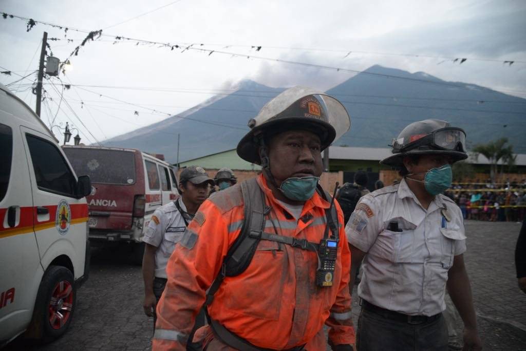 Emergencia volcán de Fuego