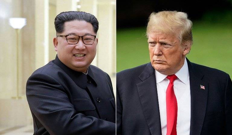 Kim Jong-un y Donald Trump