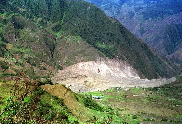 Cerro Cortador, en Perú