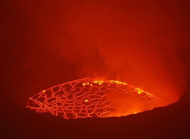 Monte Nyiragongo, en el Congo