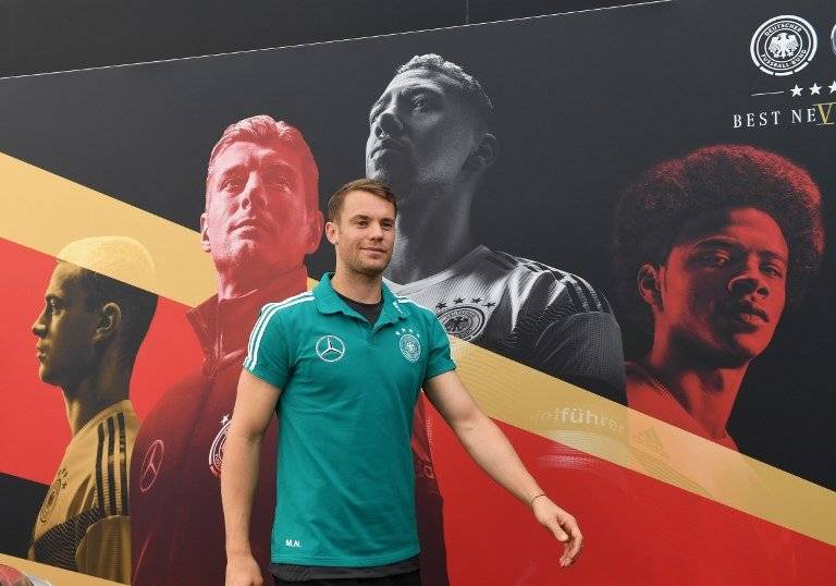 Manuel Neuer será el portero titular de Alemania en el Mundial