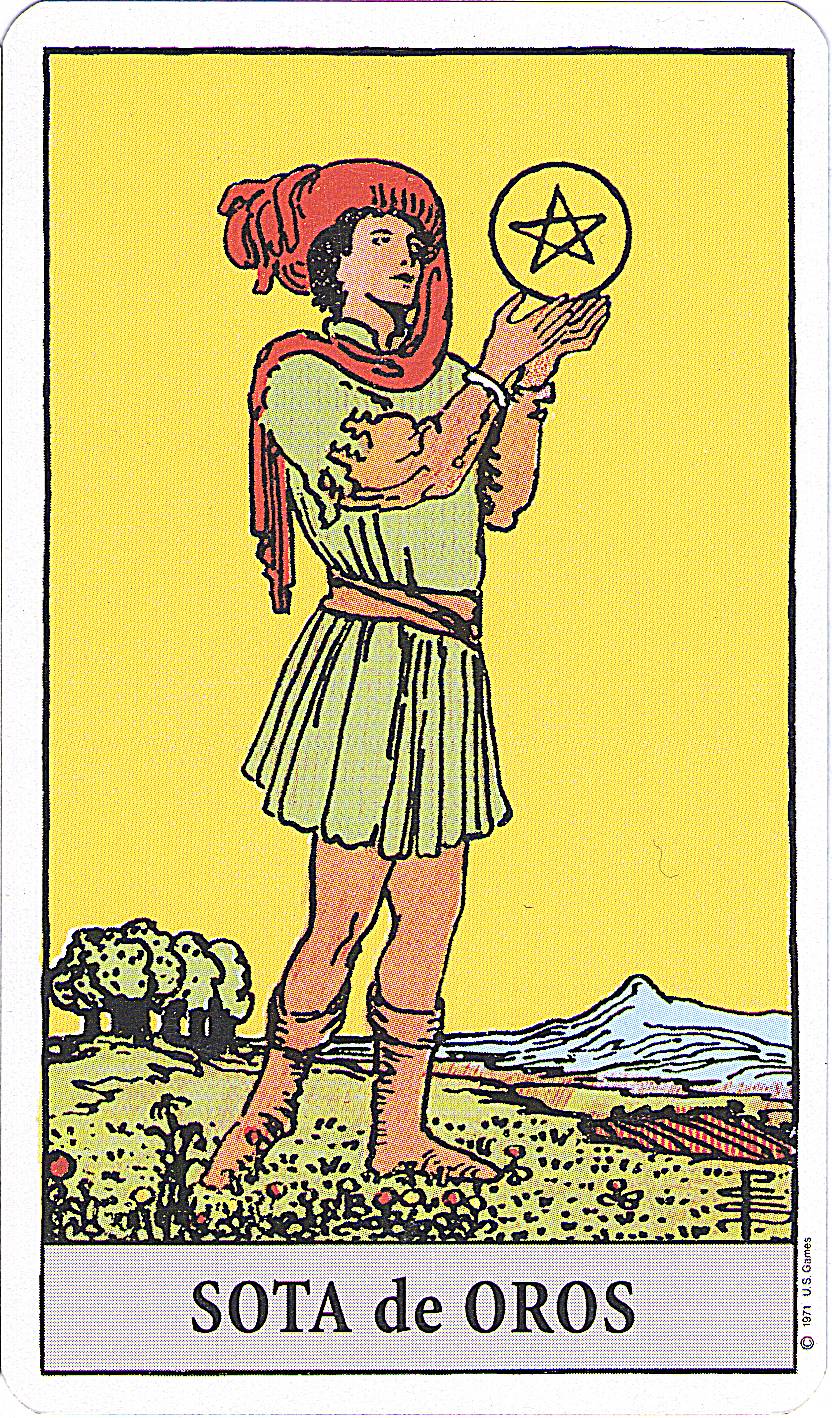 sota de oros sota de oros tarot