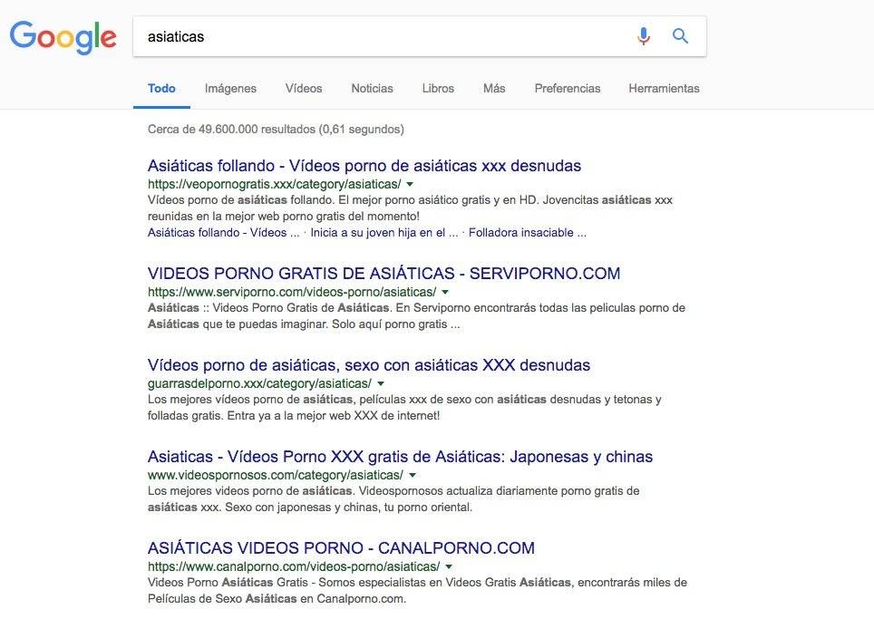 Sexismo se comprueba en búsquedas de Google al colocar nombres en masculino y femenino