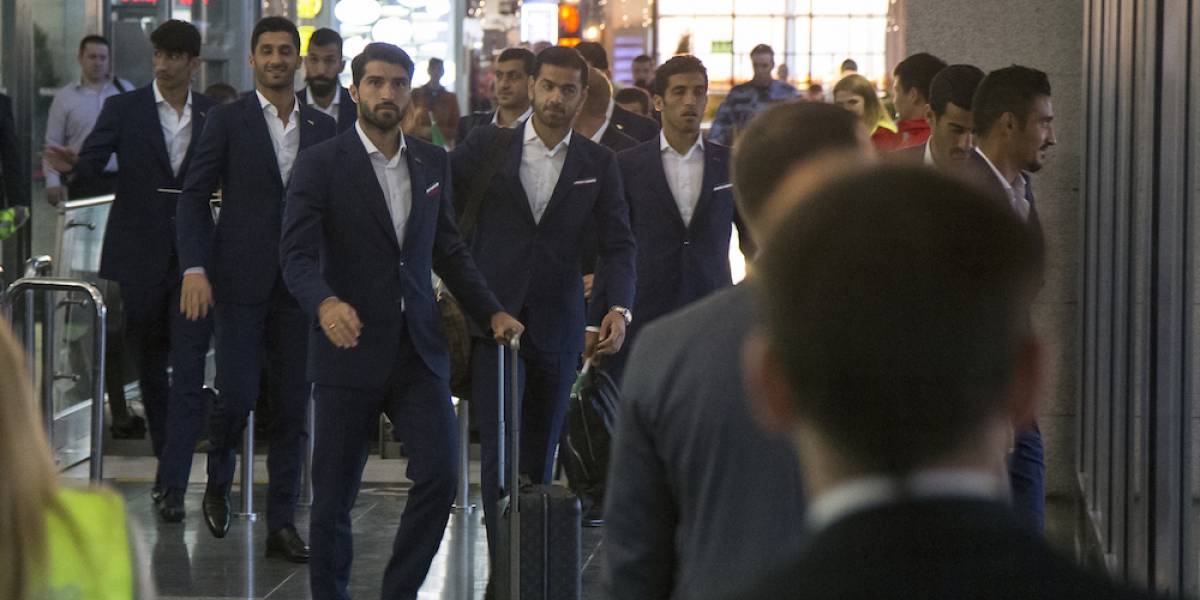 Irán, primera selección mundialista en aterrizar en Rusia