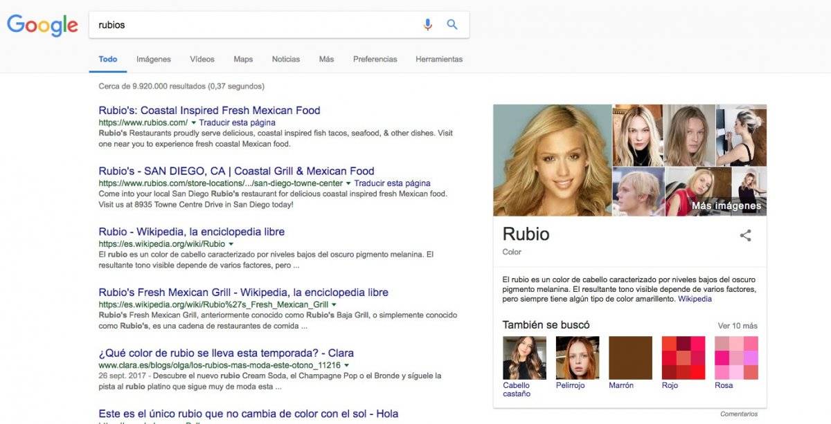 Sexismo se comprueba en búsquedas de Google