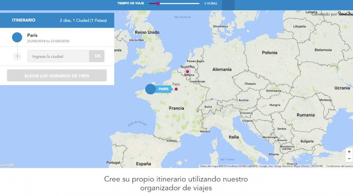 Recorre Europa en tren, es fácil y más barato