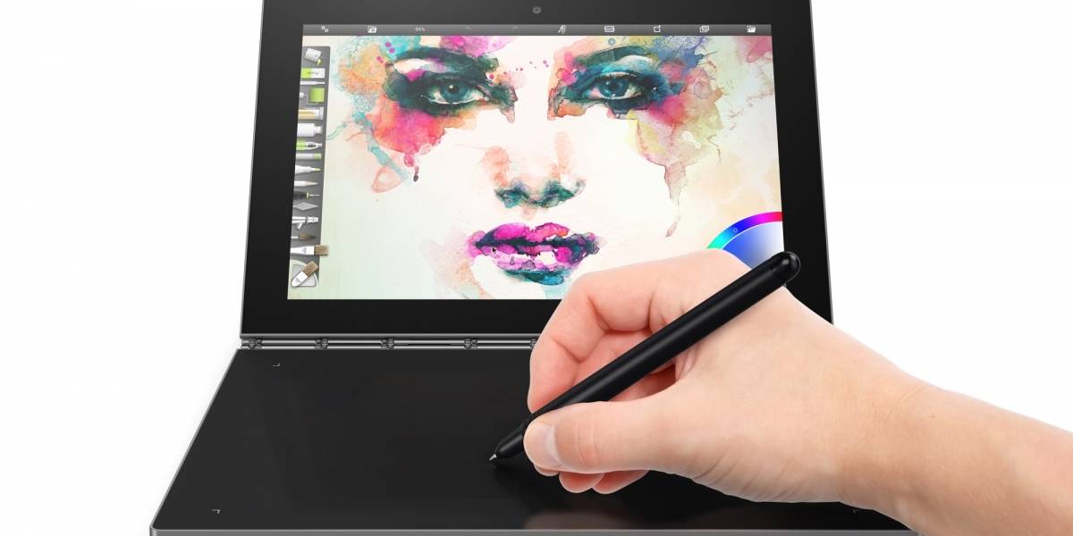 Lenovo presenta la nueva generación del Yoga Book, el computador con doble "pantalla"