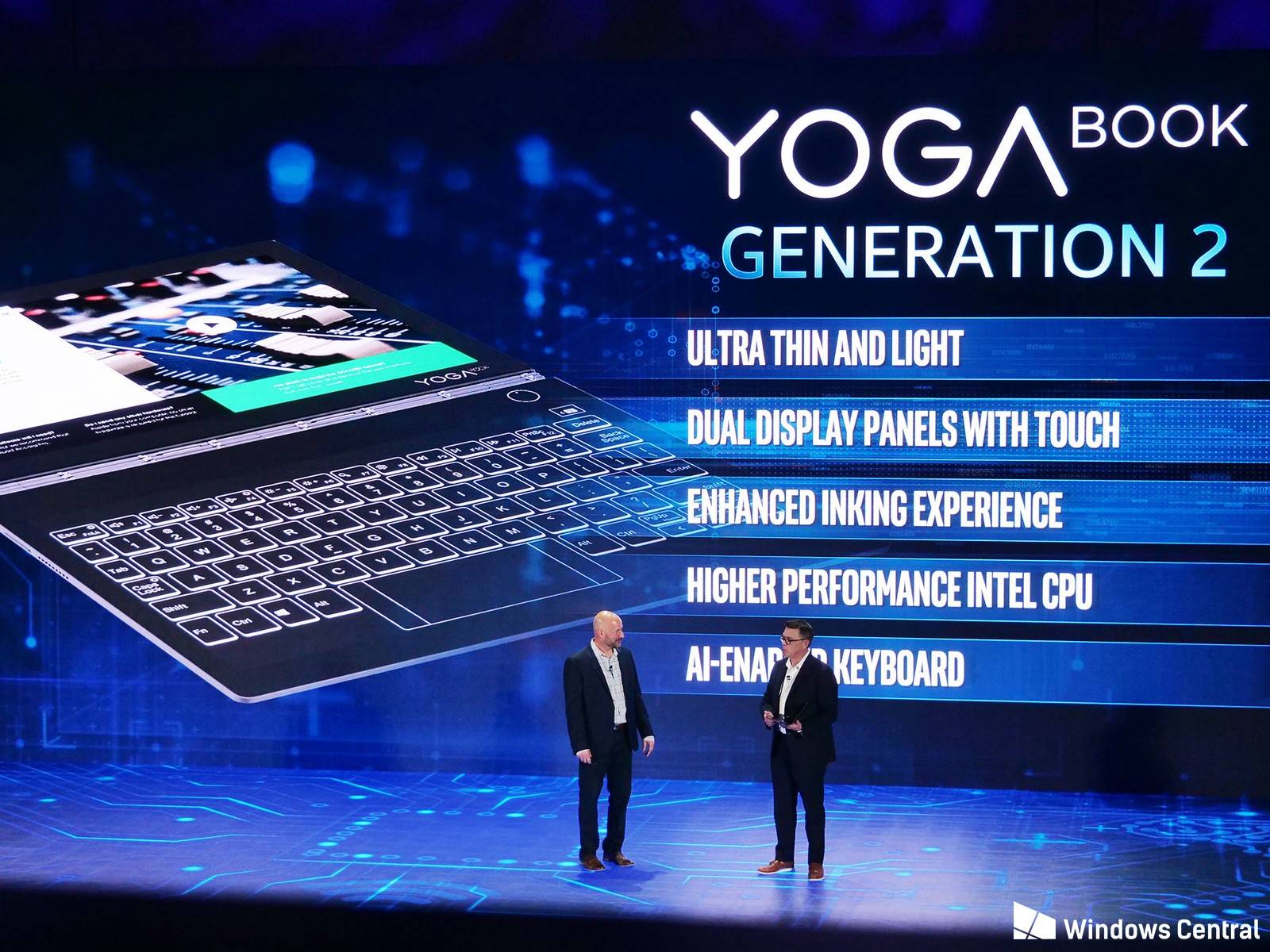 Yoga Book Imagen: Windows Central