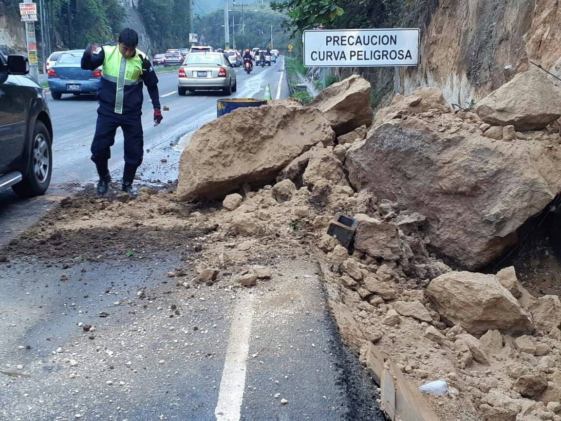 derrumbe en San Cristóbal