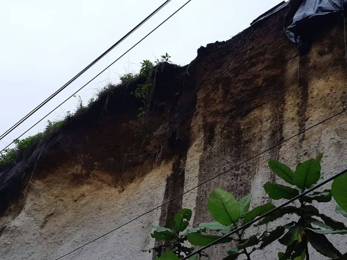 derrumbe en San Cristóbal