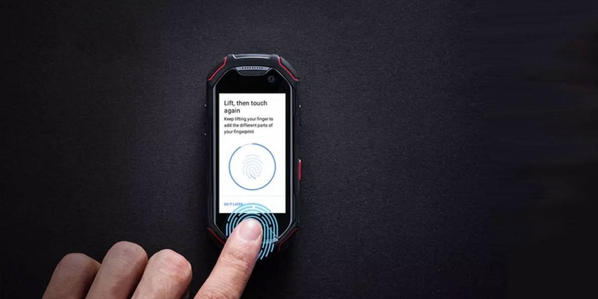 Unihertz Atom es un smartphone miniatura con lector de huellas
