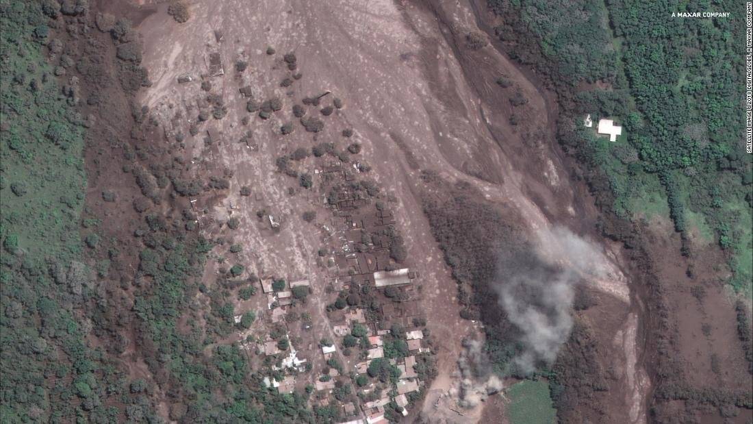 Tragedia por el volcán de Fuego