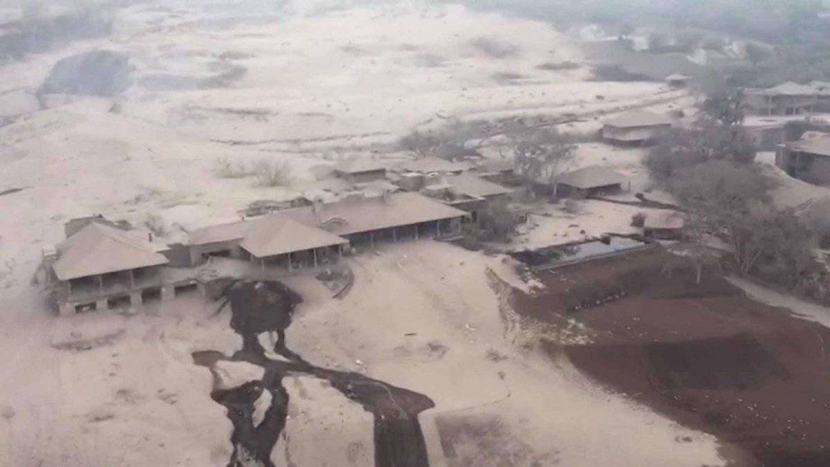 Tragedia por el volcán de Fuego