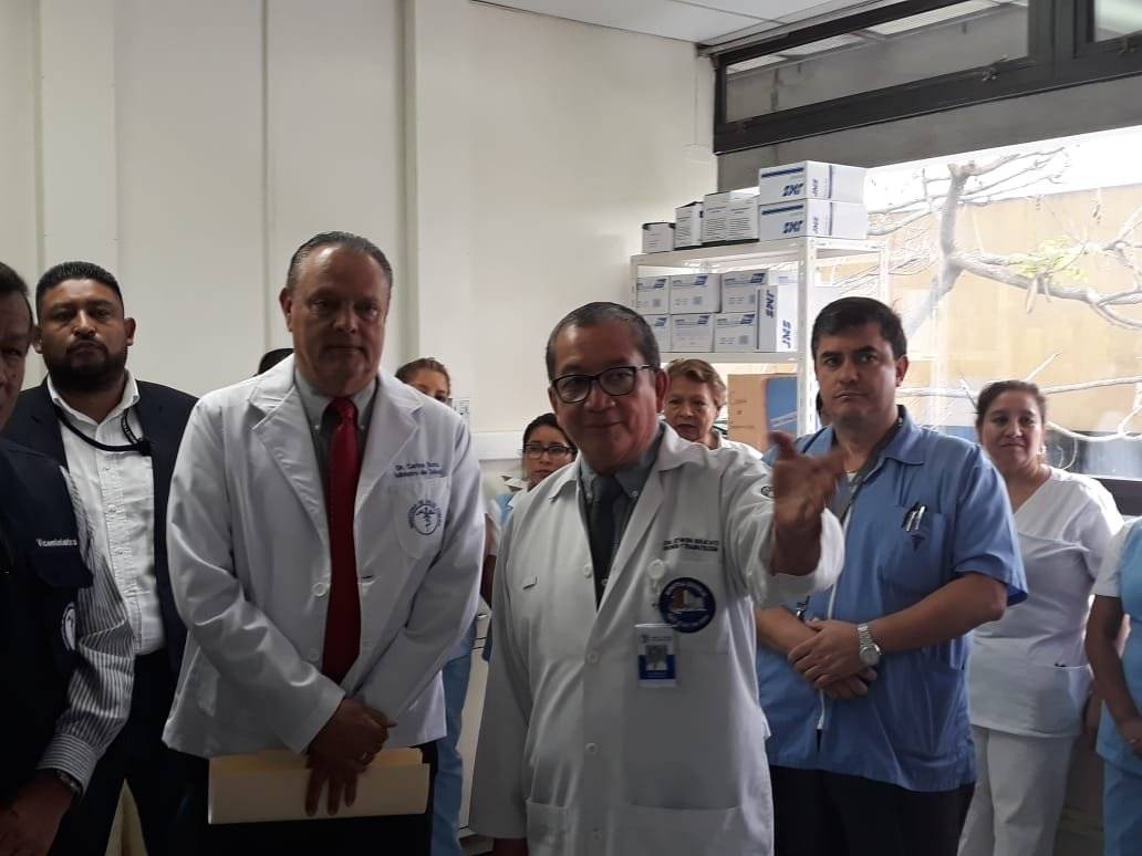intensivo en el hospital San Juan de Dios para quemados por erupción del volcán de Fuego