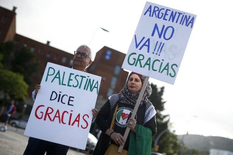 Varios mensajes de agradecimiento a Argentina por no jugar el amistoso ante Israel