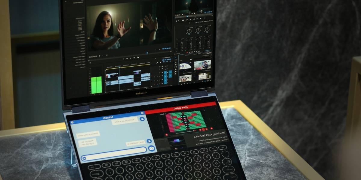 Sin teclado y con IA: Así es el notebook futurista que adelantó ASUS en #Computex2018