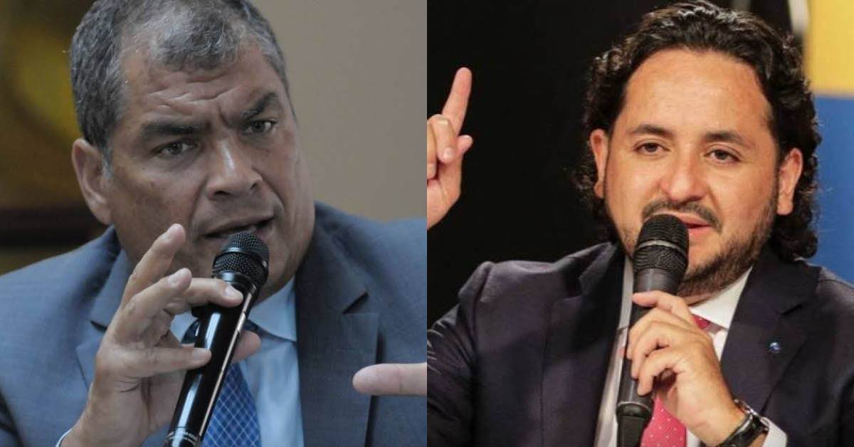 Rafael Correa respondió a Andrés Michelena